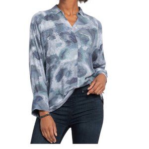 🔆NWT NIC+ZOE Pull-over Printed Blouse